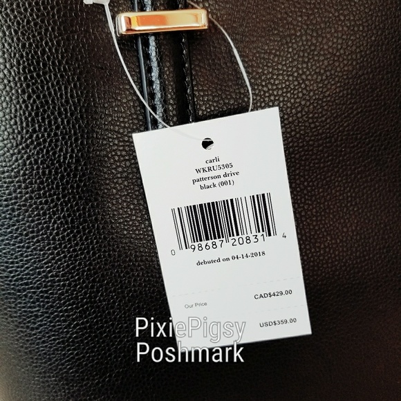 Kate Spade Carli Patterson Drive Dome Satchel Bag - Picture 2 of 8